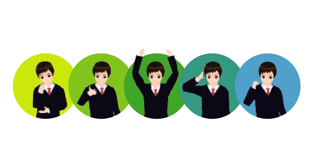 レノボ  メタバース スクール - アバターによる支援