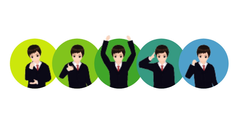 レノボ  メタバース スクール - アバターによる支援