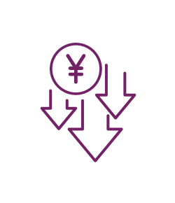 初期投資・資産リスクを削減